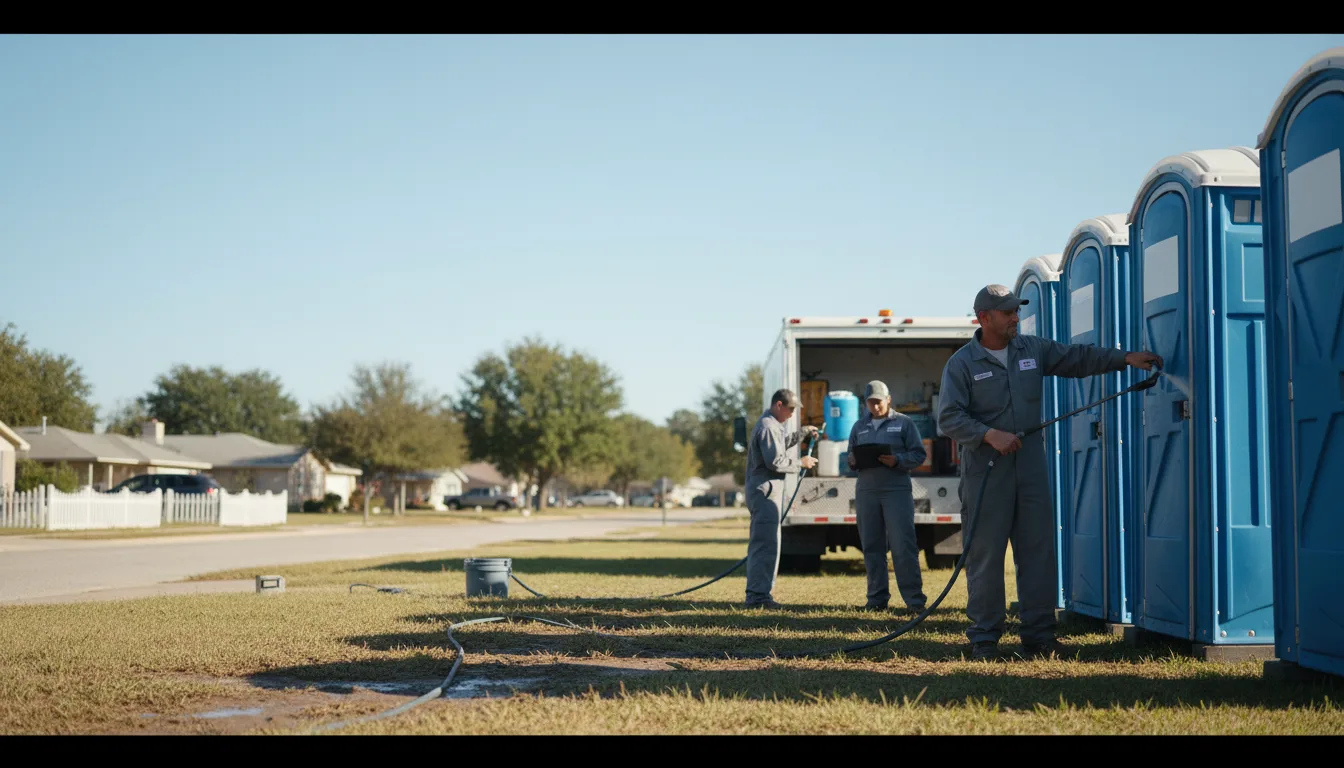 Long-Term Portable Toilet Rental in New Boston, TX near me